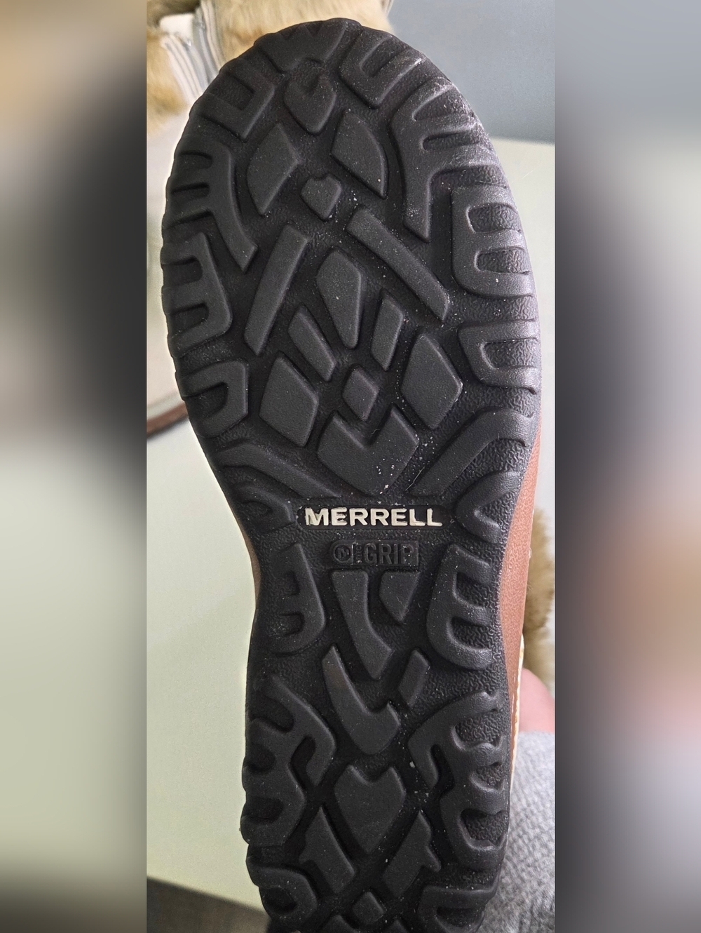 Merrel Women’s Decora Chant White Waterproof Boots Size Silver Lining Size 8 - Picture 10 of 11